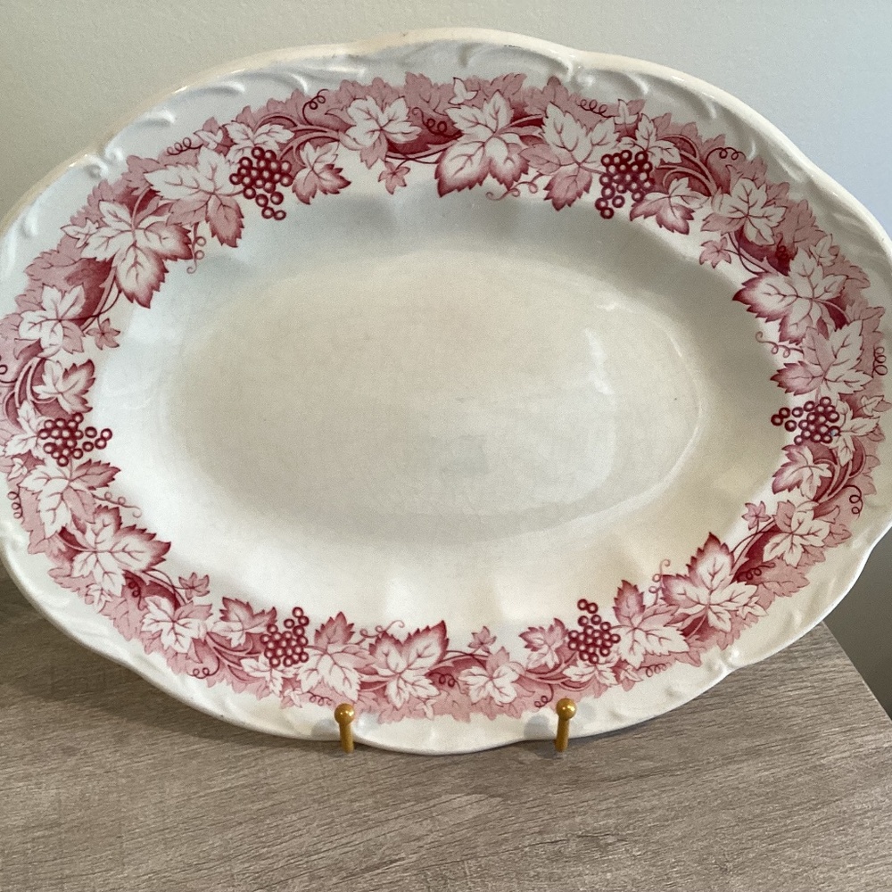J&G Meakin Staffordshire Sterling Vine Platter